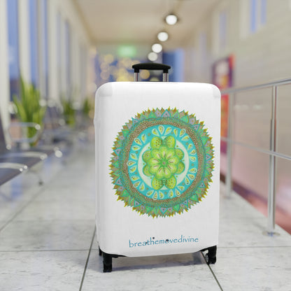 Heart Flame by breathemovedivine Suitcase Cover - Travel with Style and Inspiration