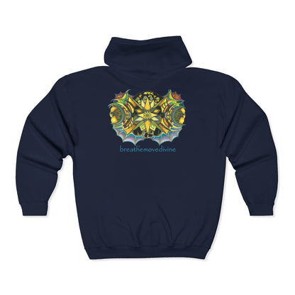 Creature by breathemovedivine Zip Up Hoodie -  55.48