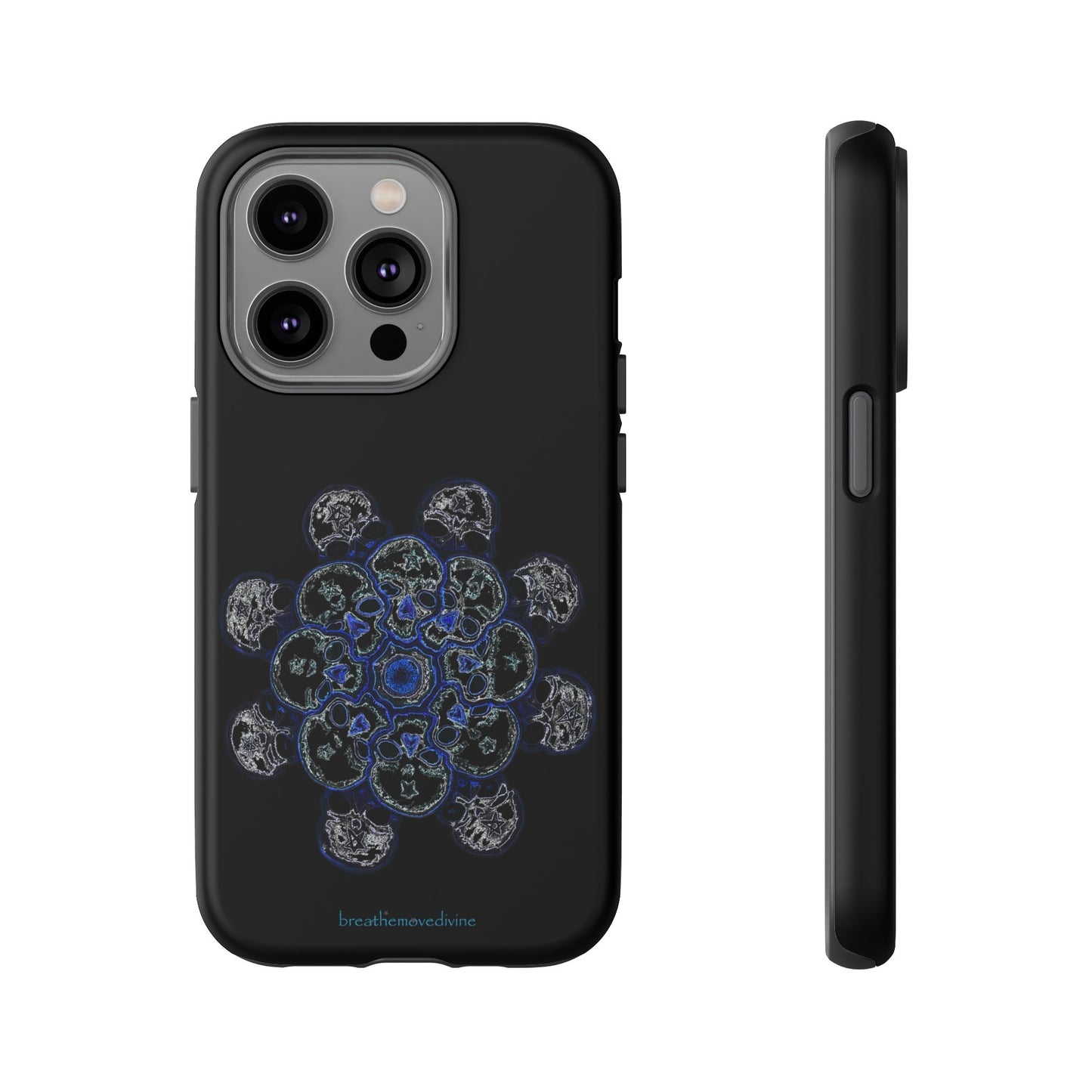 Flowers for Me by breathemovedivine Mandala Design Case for iPhone