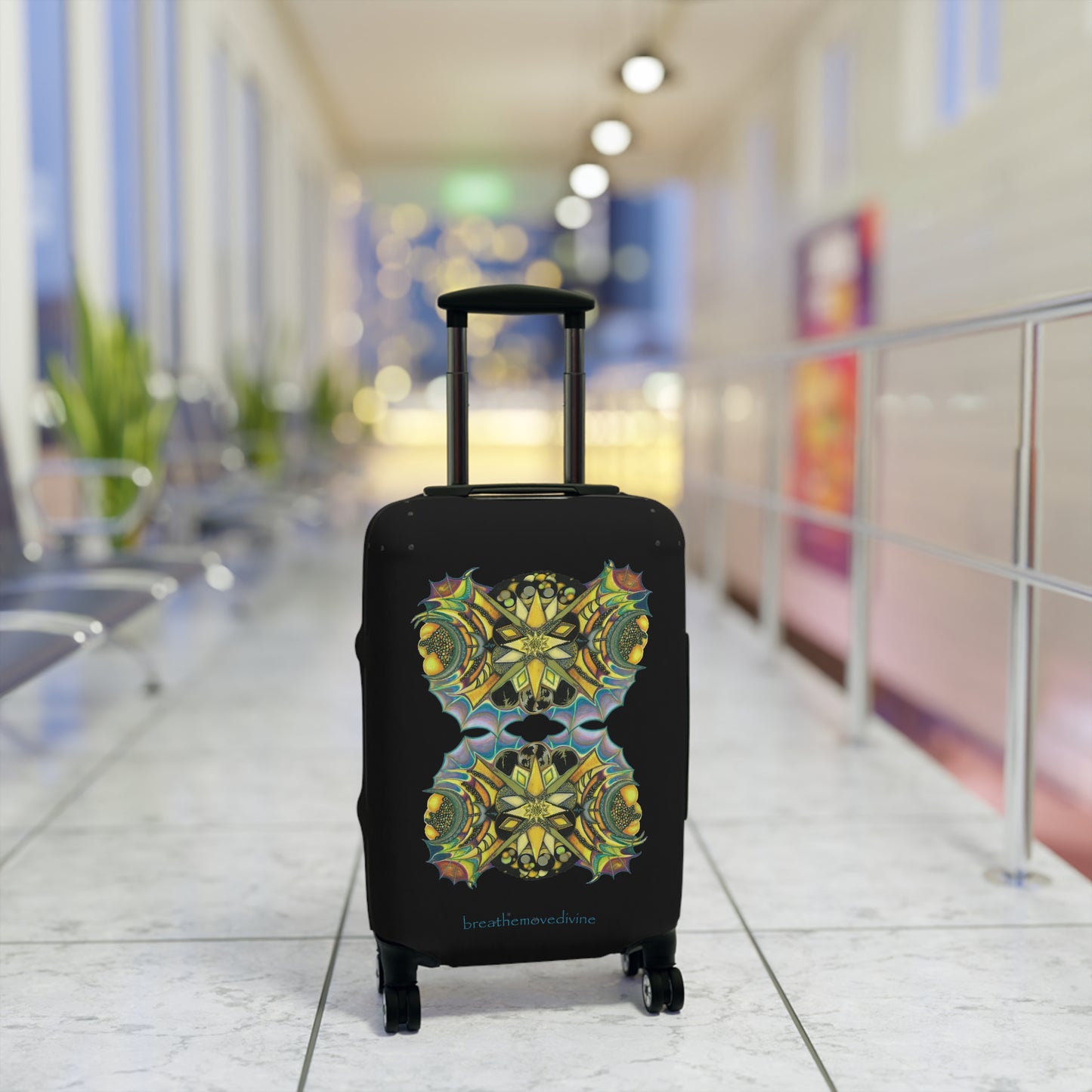 Creature by breathemovedivine Butterfly Suitcase Cover