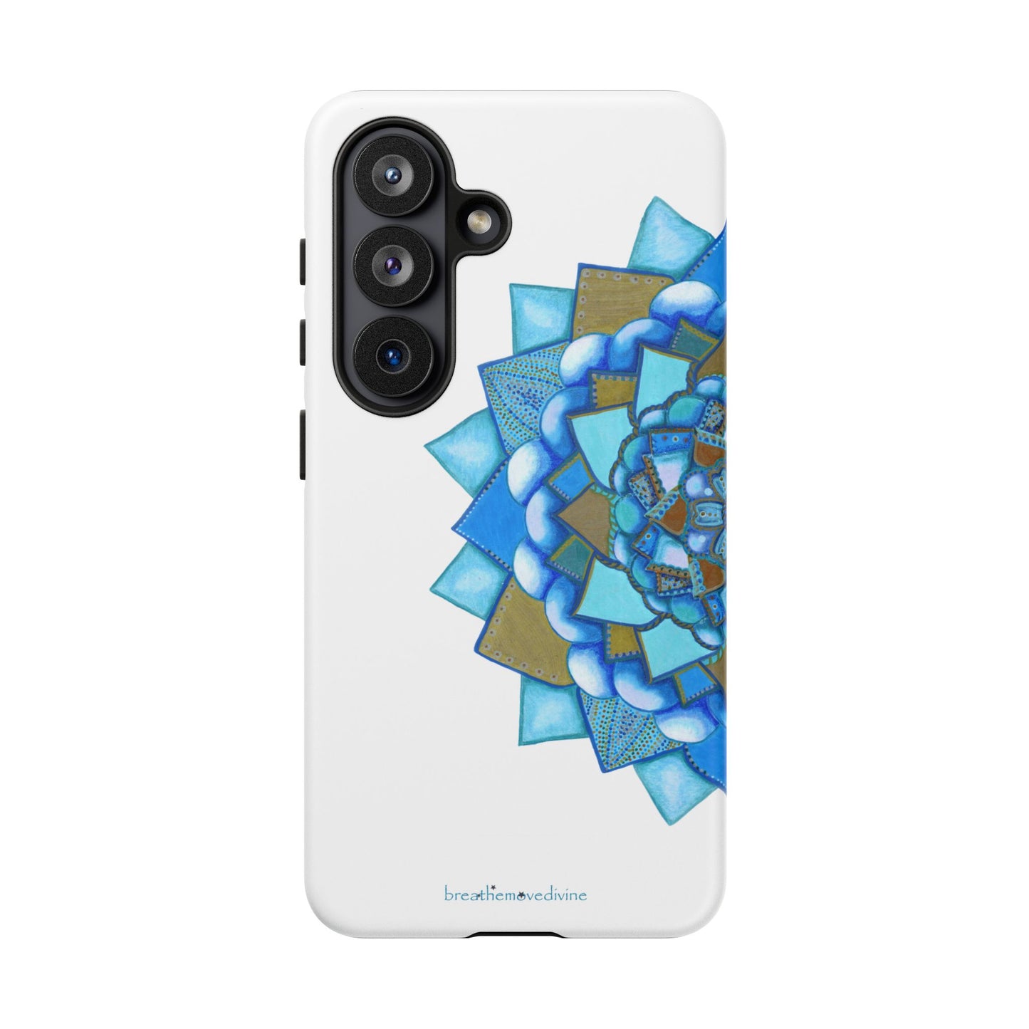 Voice by breathemovedivine Mandala Phone Case for Android - breathemovedivine -  Phone Case front