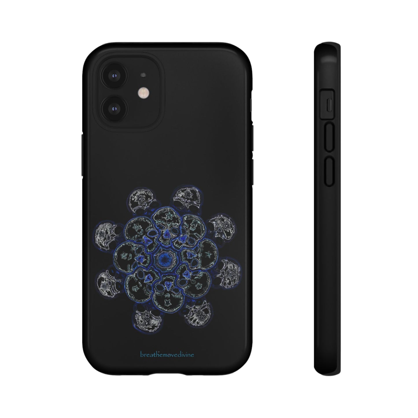 Flowers for Me by breathemovedivine Mandala Design Case for iPhone