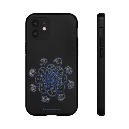 Flowers for Me by breathemovedivine Mandala Design Case for iPhone
