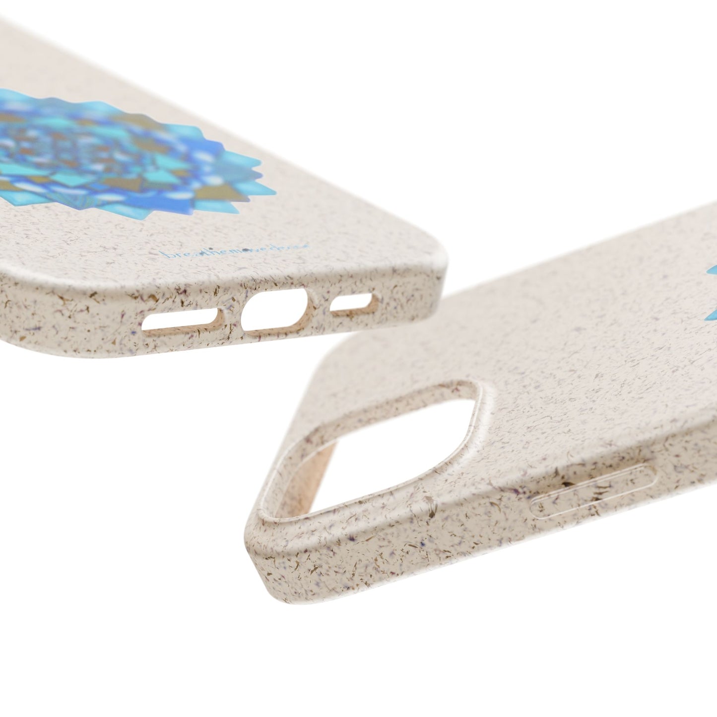 Voice by breathemovedivine Eco-Friendly Case for iPhone with Mandala Design -  21.87 top and bottom