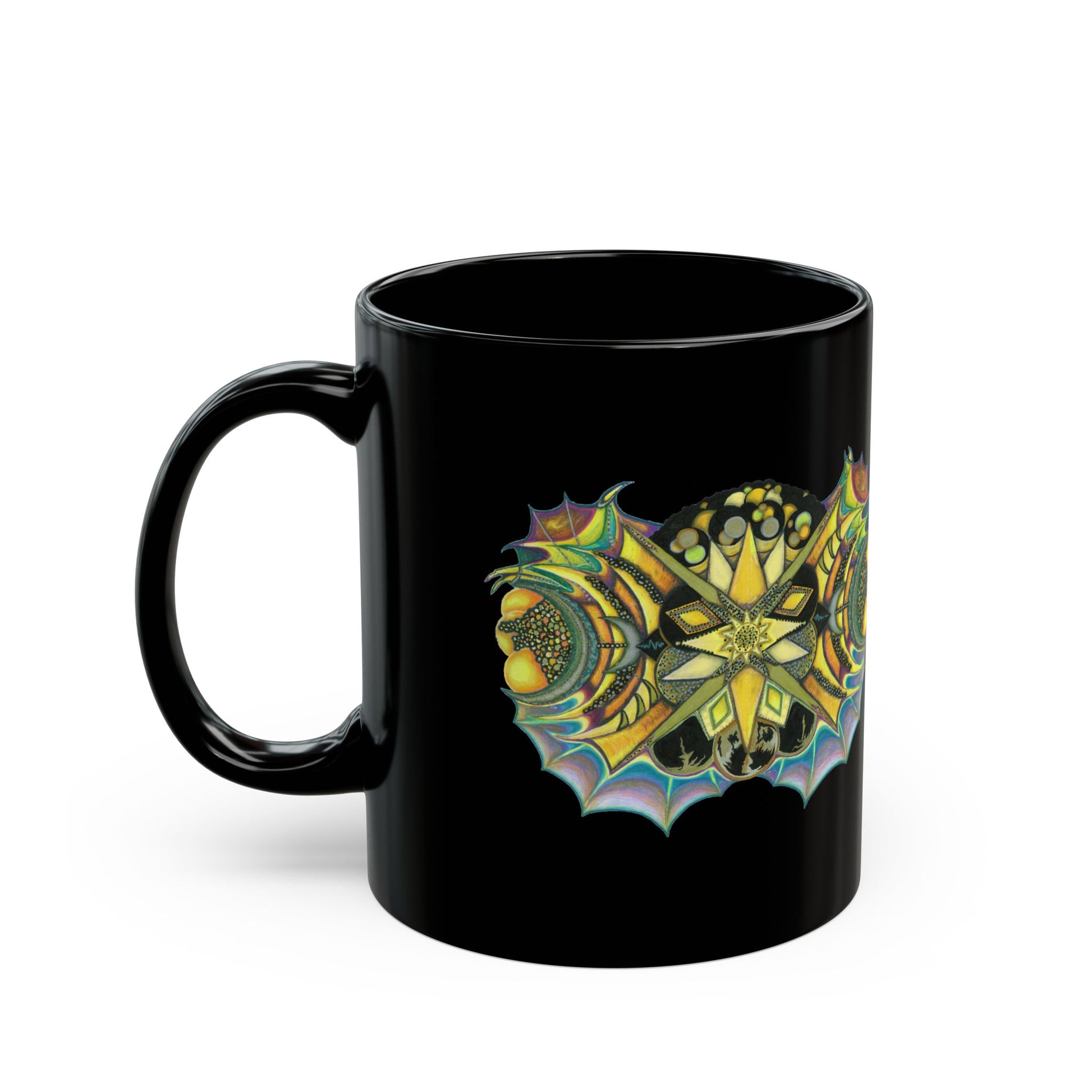 Creature by breathemovedivine Premium Black Mug -  17.00
