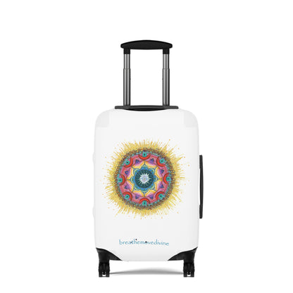 7 Chakras by breathemovedivine Suitcase Cover