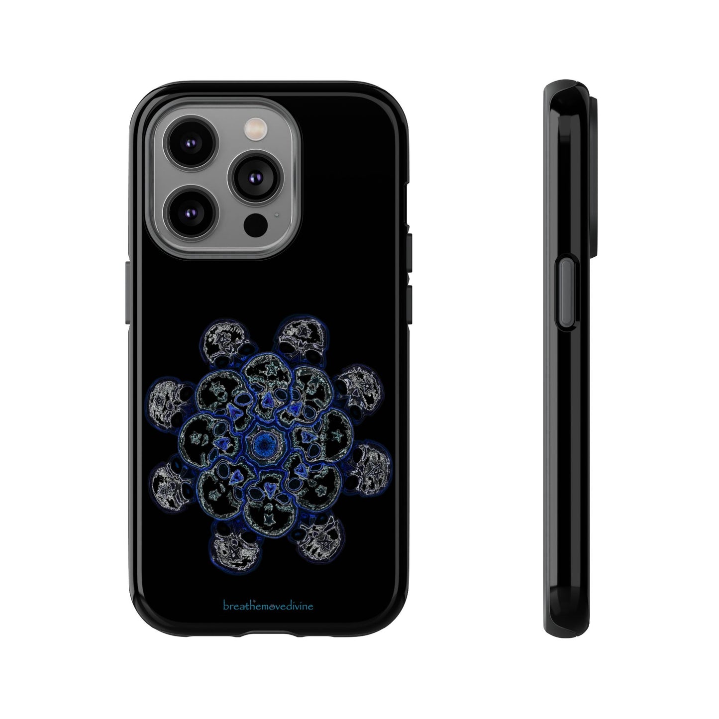 Flowers for Me by breathemovedivine Mandala Design Case for iPhone