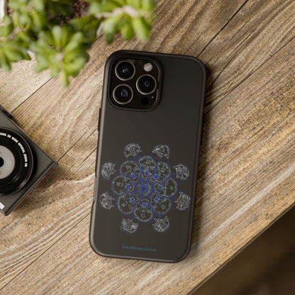 Flowers for Me by breathemovedivine Mandala Design Case for iPhone