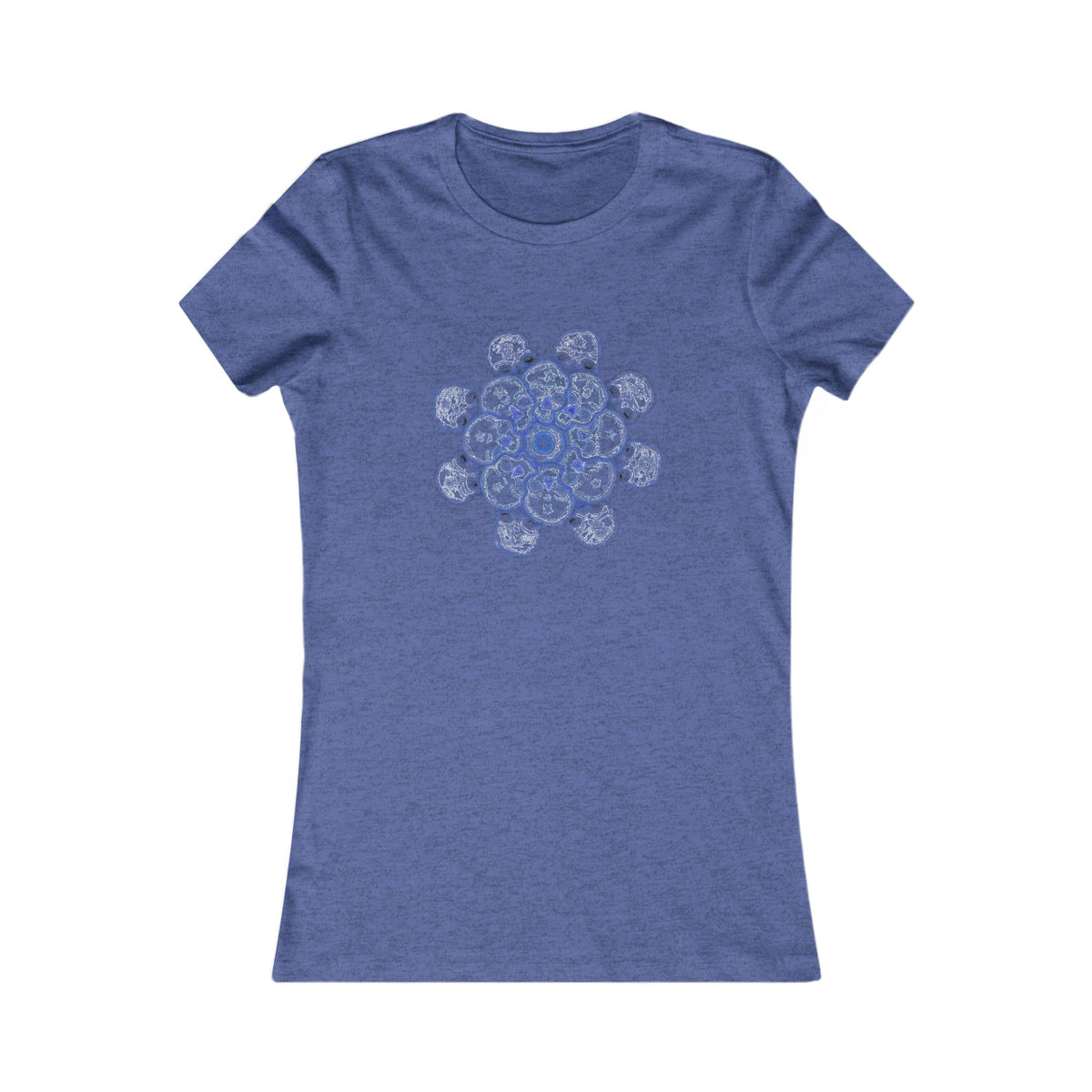 Flowers for Me by breathemovedivine Bohemian Mandala Women's Tee
