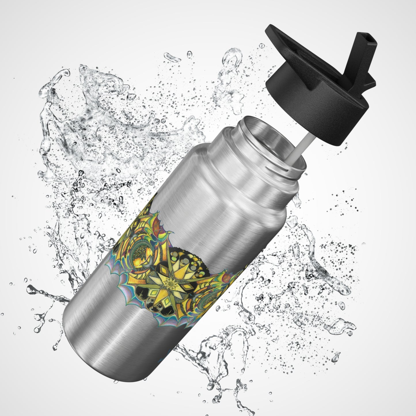 Creature by breathemovedivine Colorful Gator Tumbler 32oz - Vibrant Insulated Drinkware for Adventure Lovers -  43.57 - SPLASH!