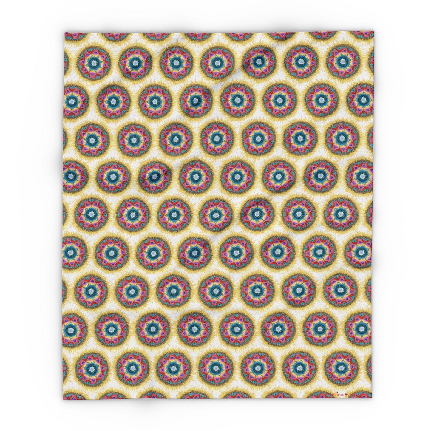 7 Chakras Pattern Cozy Arctic Fleece Blanket | Live to Snuggle