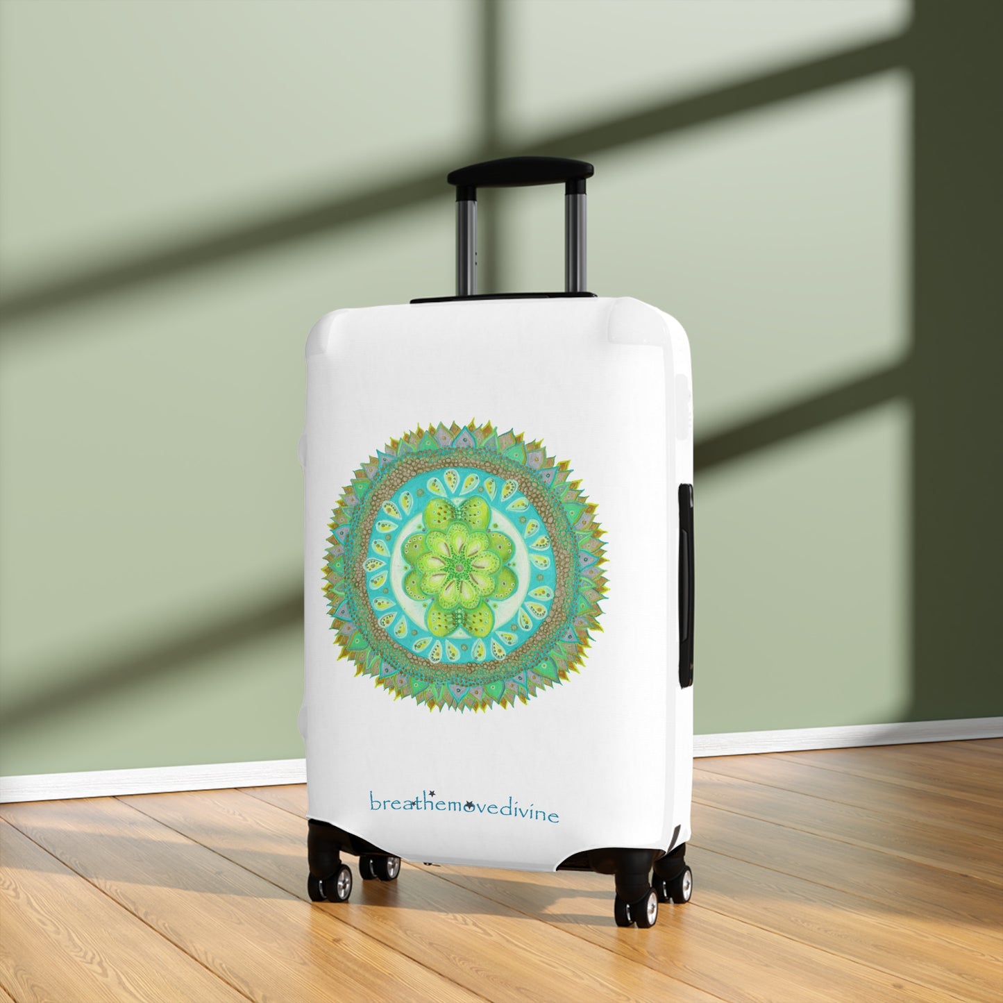 Heart Flame by breathemovedivine Suitcase Cover - Travel with Style and Inspiration