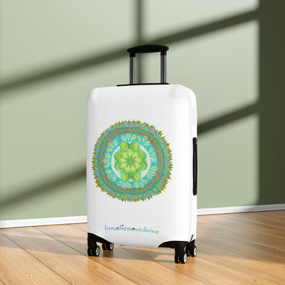 Heart Flame by breathemovedivine Suitcase Cover - Travel with Style and Inspiration