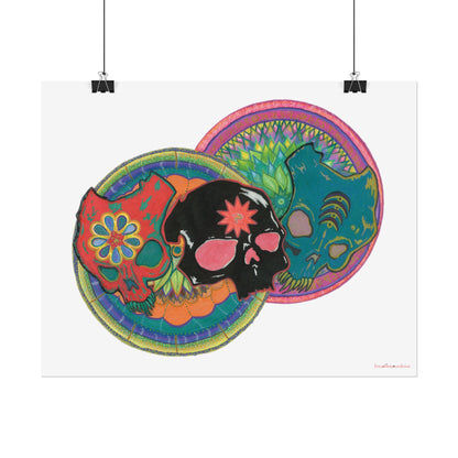 Untitled by breathemovedivine Rolled Poster Print