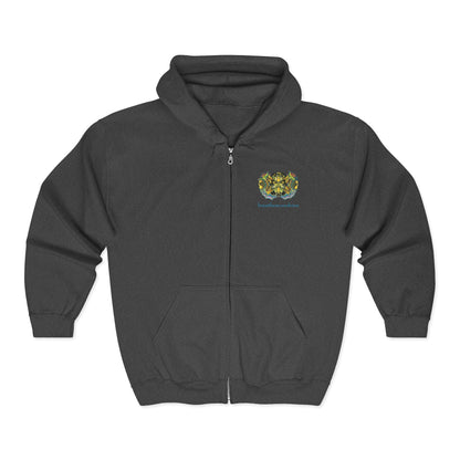 Creature by breathemovedivine Zip Up Hoodie -  55.48