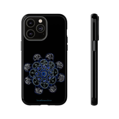 Flowers for Me by breathemovedivine Mandala Design Case for iPhone