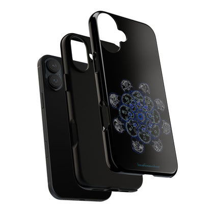 Flowers for Me by breathemovedivine Mandala Design Case for iPhone