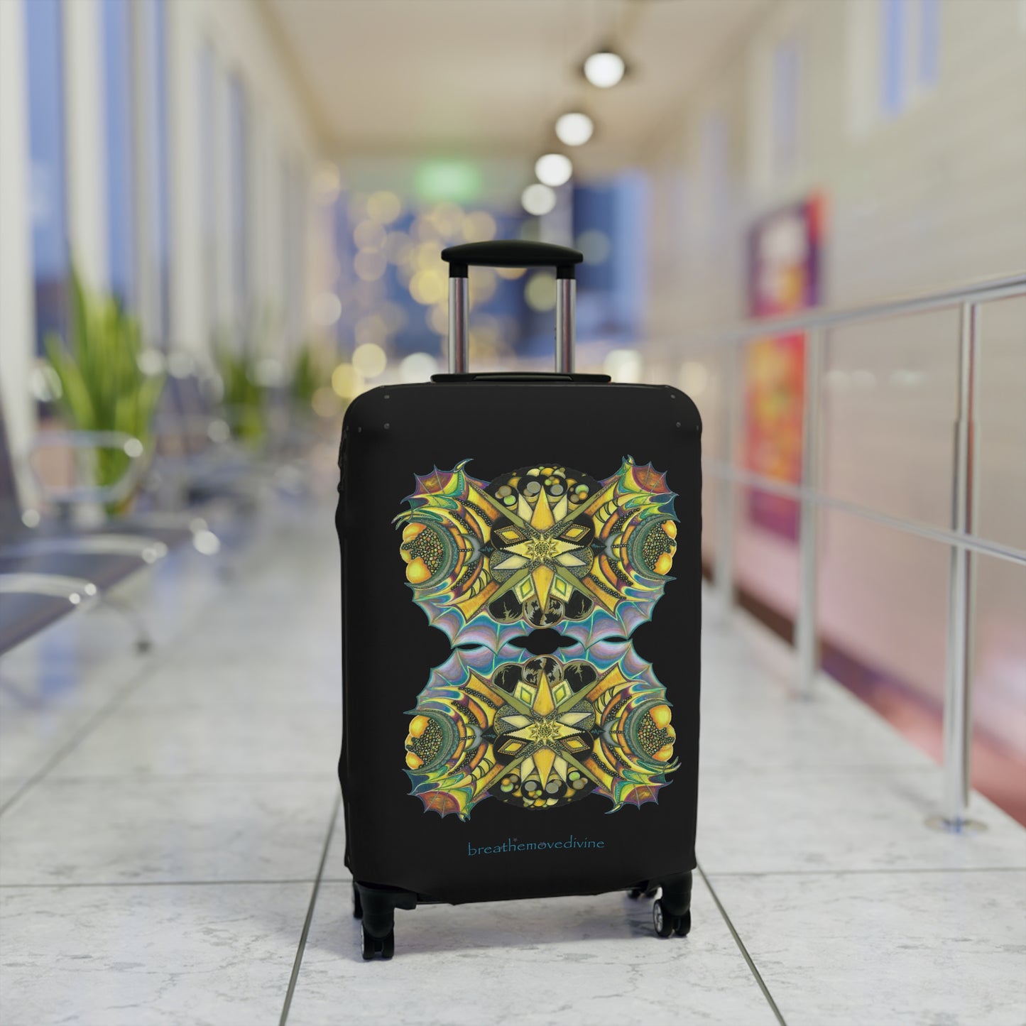 Creature by breathemovedivine Butterfly Suitcase Cover