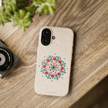 Inner Eye by breathemovedivine Eco-Friendly Case for iPhone with Mandala Design
