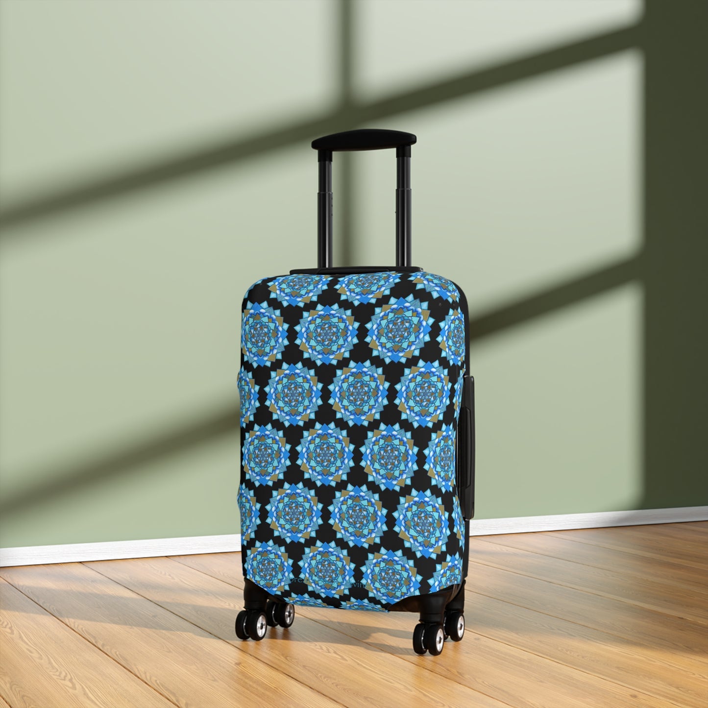 Voice by breathemovedivine Pattern Suitcase Cover - Travel with Inspiration