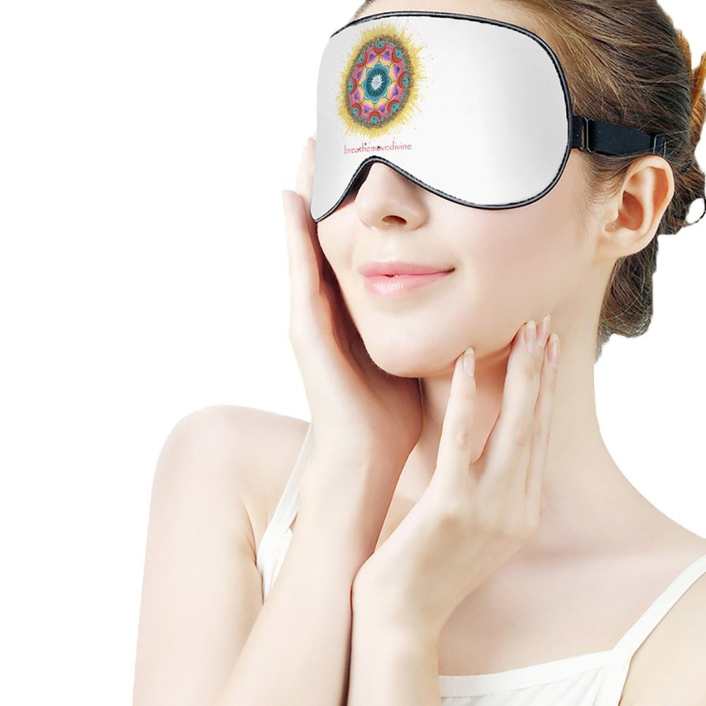 7 Chakras by breathemovedivine Meditation Mask -  19.28 - Model 2