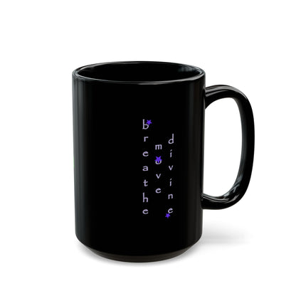 Autism is not the Problem Premium Black Mug -  Mug back