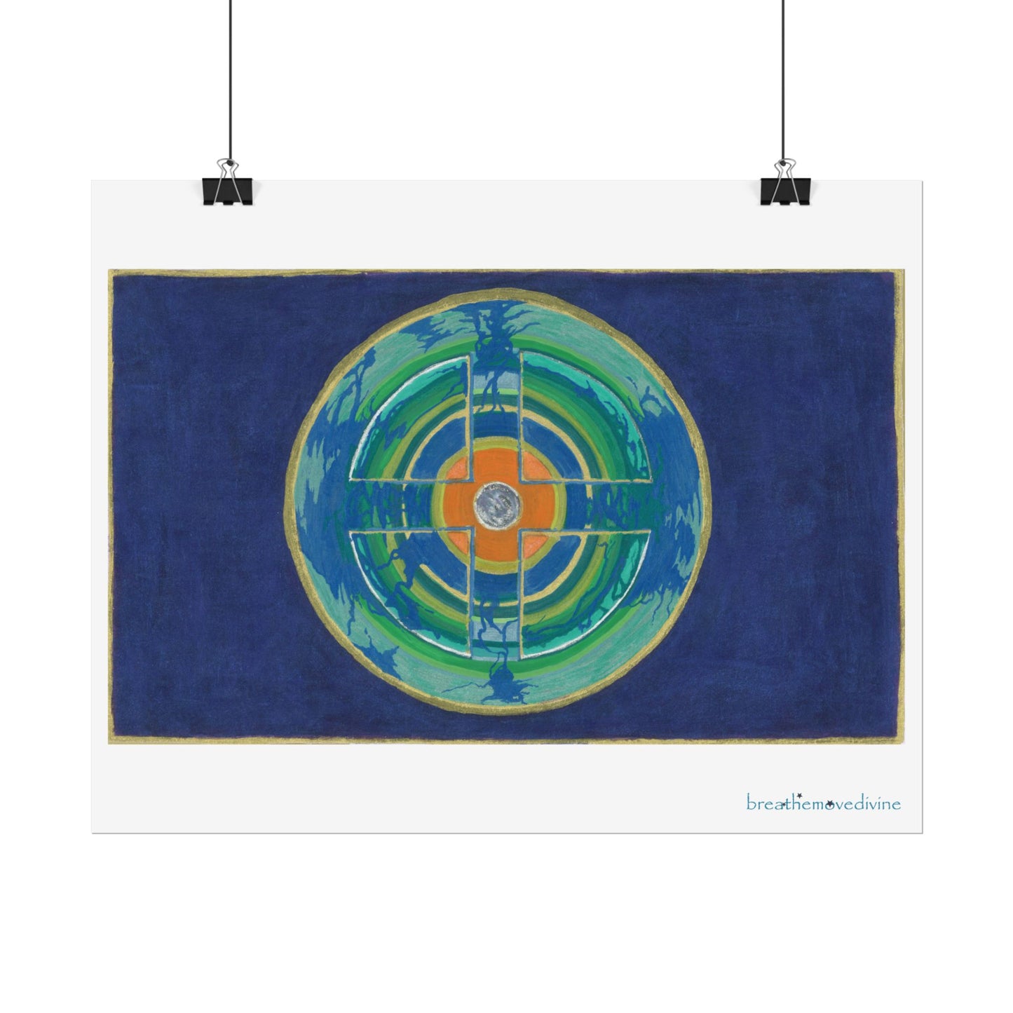 Fellow Humans by breathemovedivine Rolled Poster Print