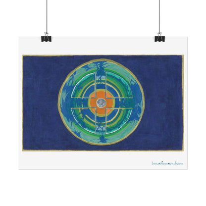 Fellow Humans by breathemovedivine Rolled Poster Print