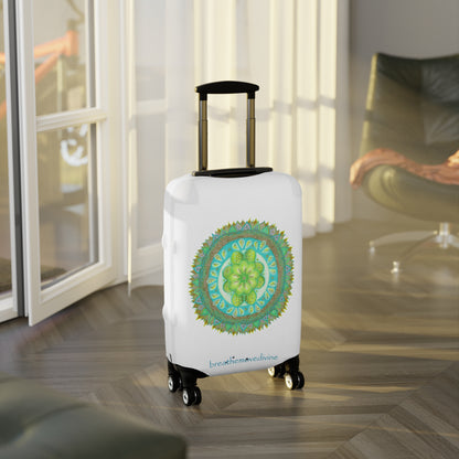 Heart Flame by breathemovedivine Suitcase Cover - Travel with Style and Inspiration
