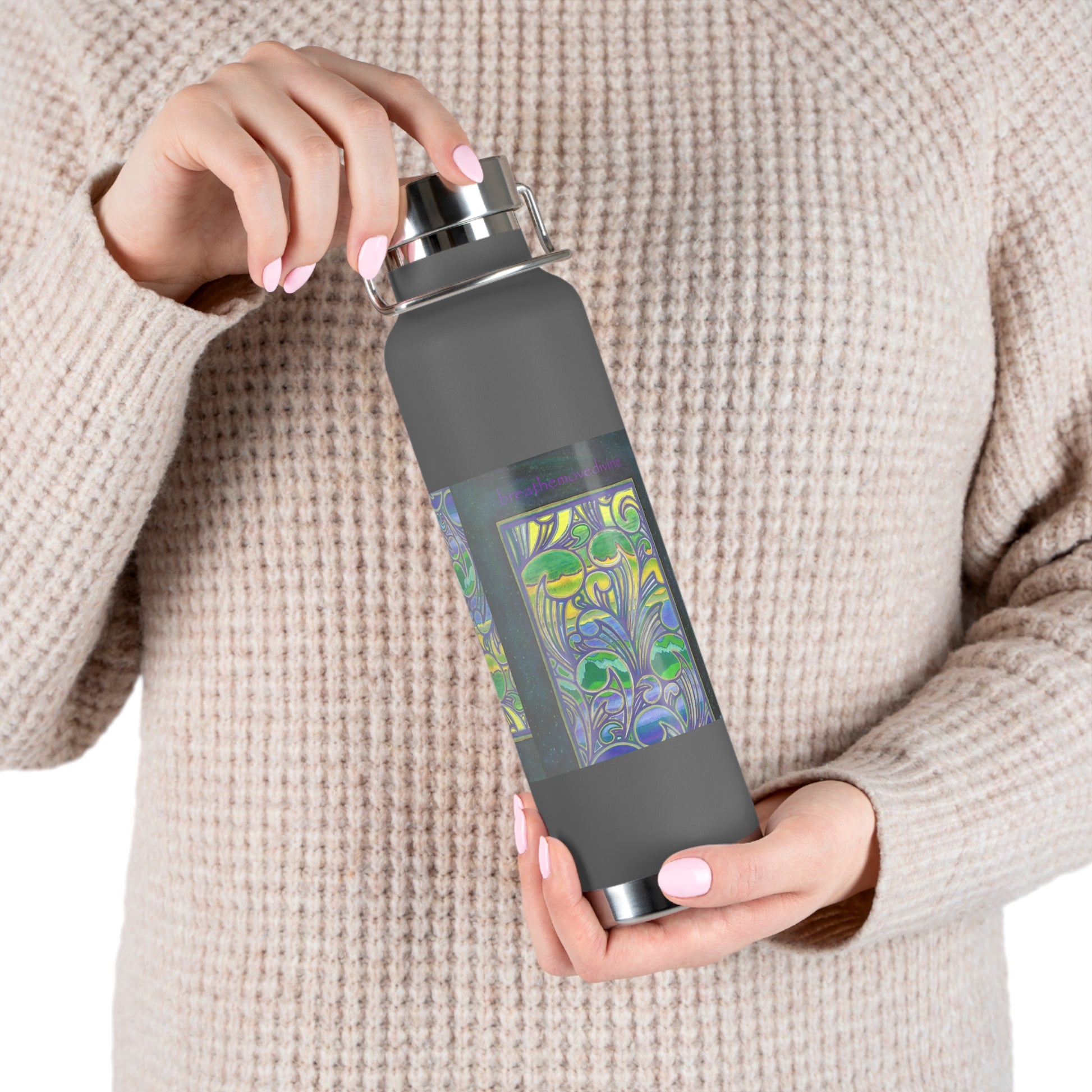 Stainless steel copper insulated bottle