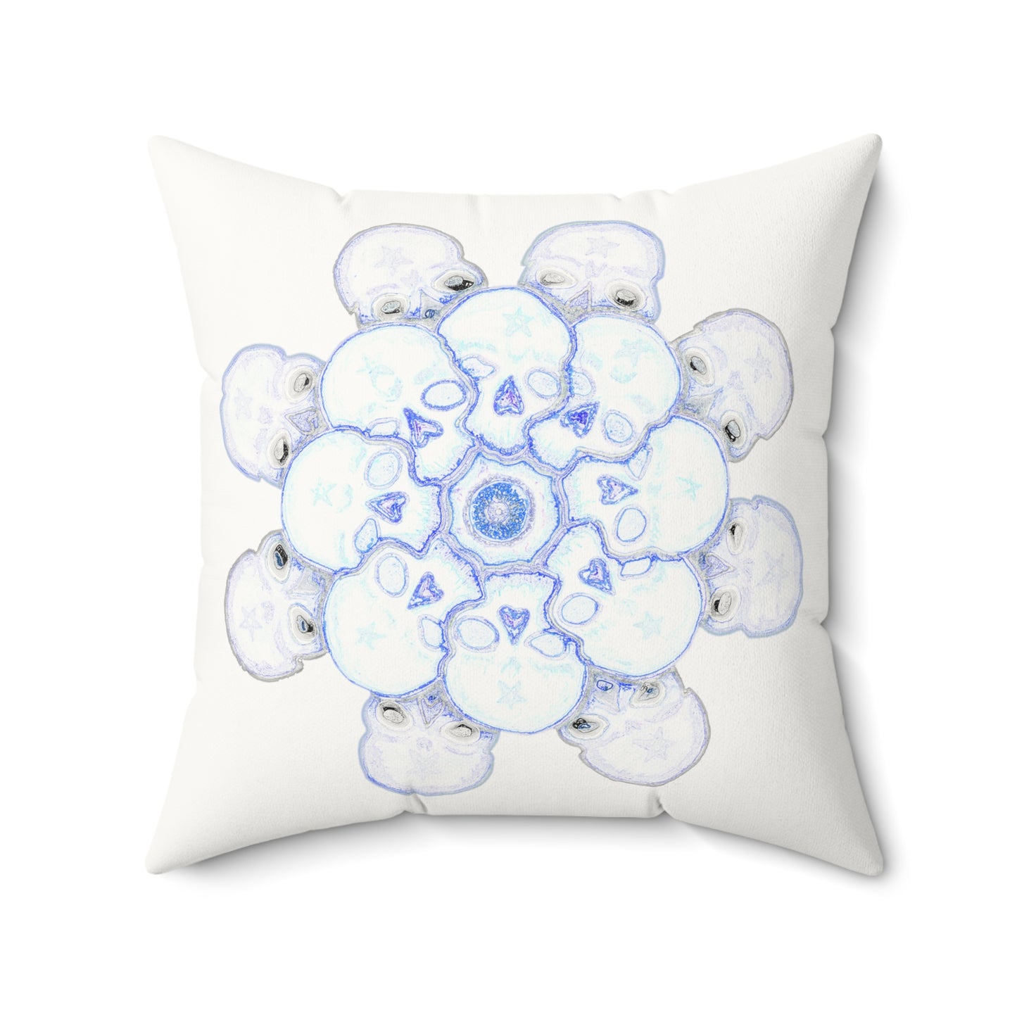 Flowers for Me by breathemovedivine Faux Suede Square Pillow | Artistic Home Decor