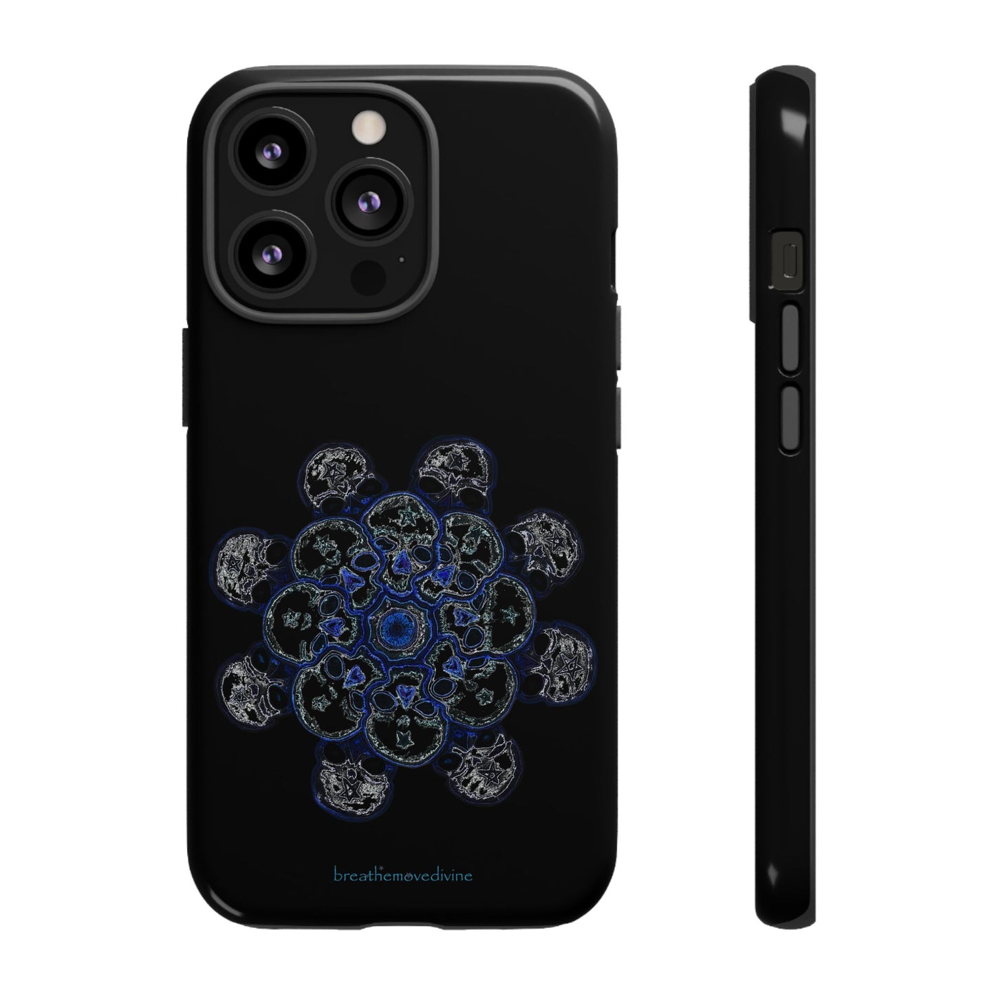Flowers for Me by breathemovedivine Mandala Design Case for iPhone