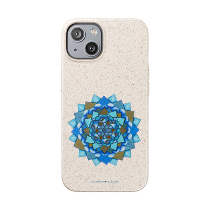 Voice by breathemovedivine Eco-Friendly Case for iPhone with Mandala Design -  21.87 front