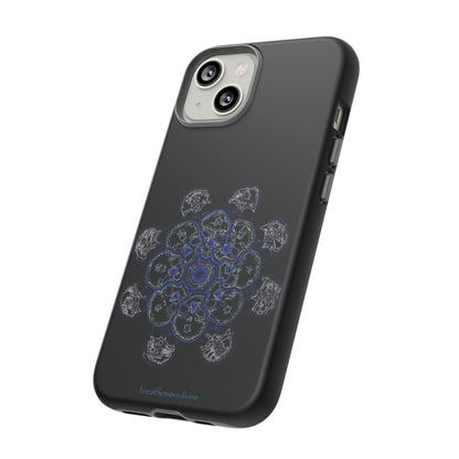 Flowers for Me by breathemovedivine Mandala Design Case for iPhone