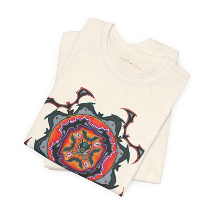 Scry by breathemovedivine Mandala Unisex Jersey T