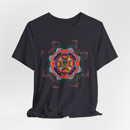 Scry by breathemovedivine Mandala Unisex Jersey T