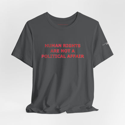 Human Rights Red Unisex T - breathemovedivine RESIST