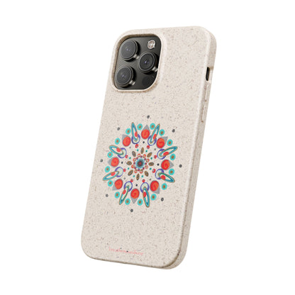 Inner Eye by breathemovedivine Eco-Friendly Case for iPhone with Mandala Design