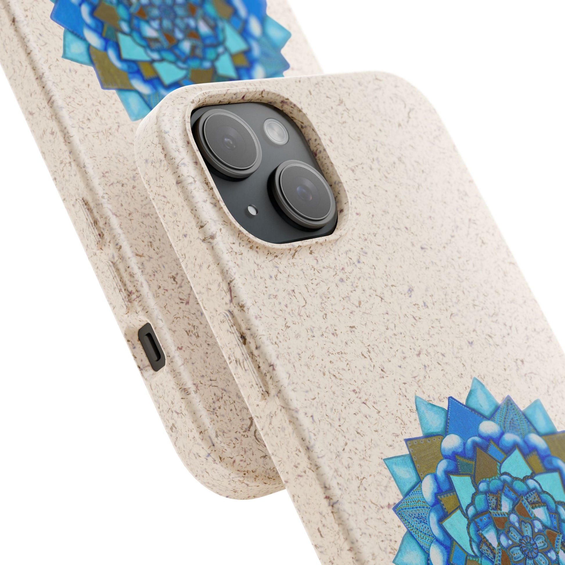 Voice by breathemovedivine Eco-Friendly Case for iPhone with Mandala Design -  21.87 dual angled