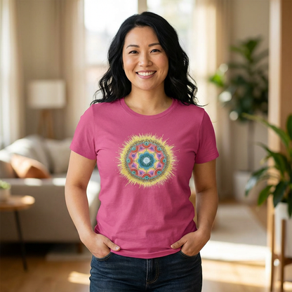 7 Chakras by breathemovedivine Mandala Women's Tee