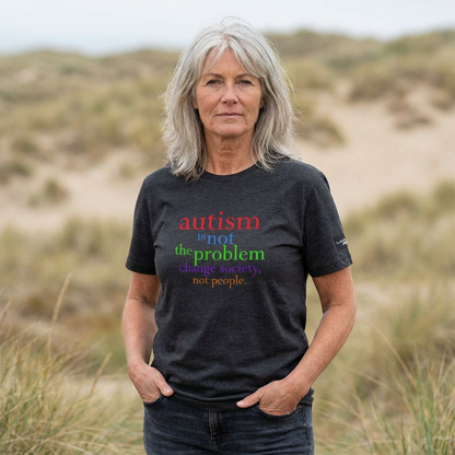 Autism is Not the Problem Unisex T - breathemovedivine RESIST