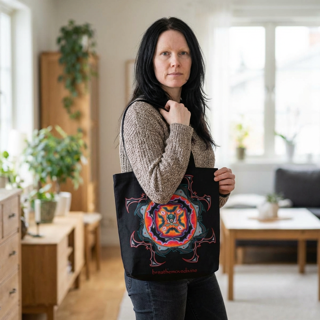 Scry by breathemovedivine Canvas Tote