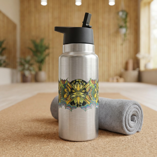 Creature by breathemovedivine Colorful Gator Tumbler 32oz - Vibrant Insulated Drinkware for Adventure Lovers -  43.57 - Lifestyle 1