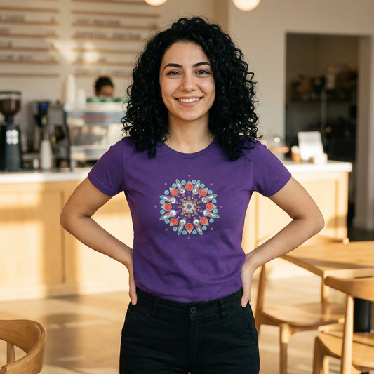 Inner Eye by breathemovedivine Bohemian Mandala Women's Tee