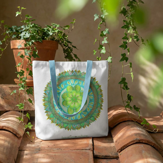 Heart Flame by breathemovedivine Canvas Tote