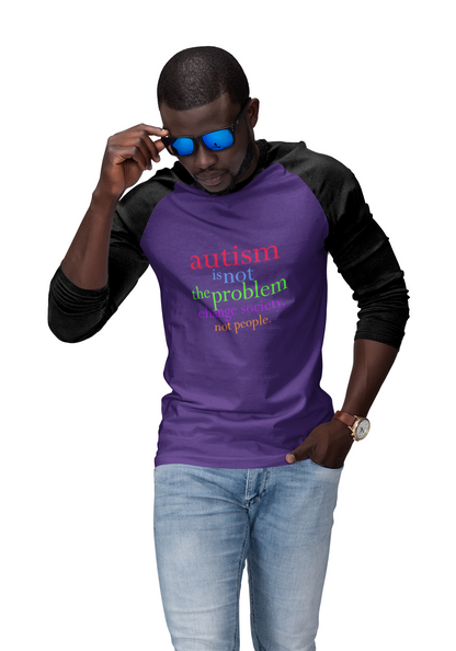 Autism is Not the Problem Unisex T - breathemovedivine RESIST -  39.98
