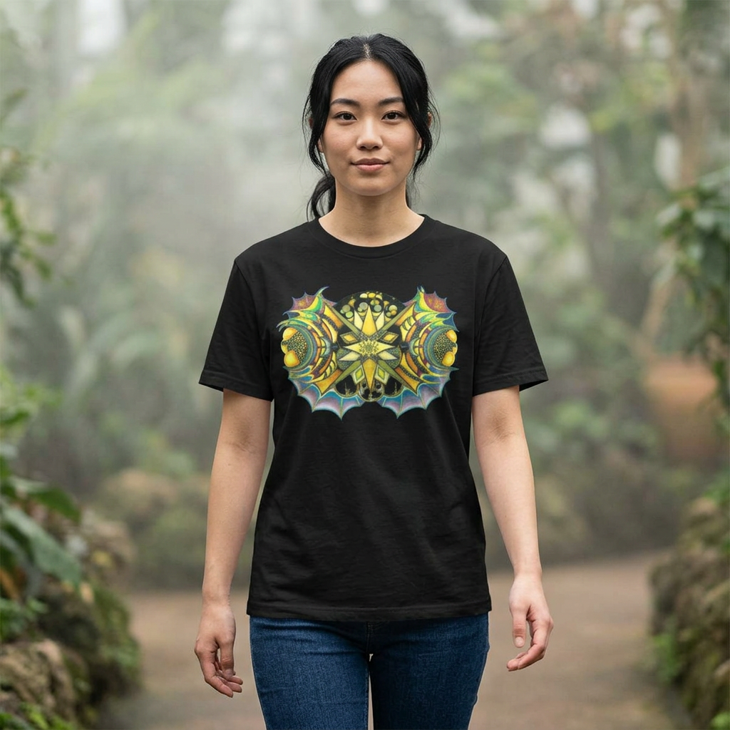 Creature by breathemovedivine Unisex Garment Dyed T-Shirt