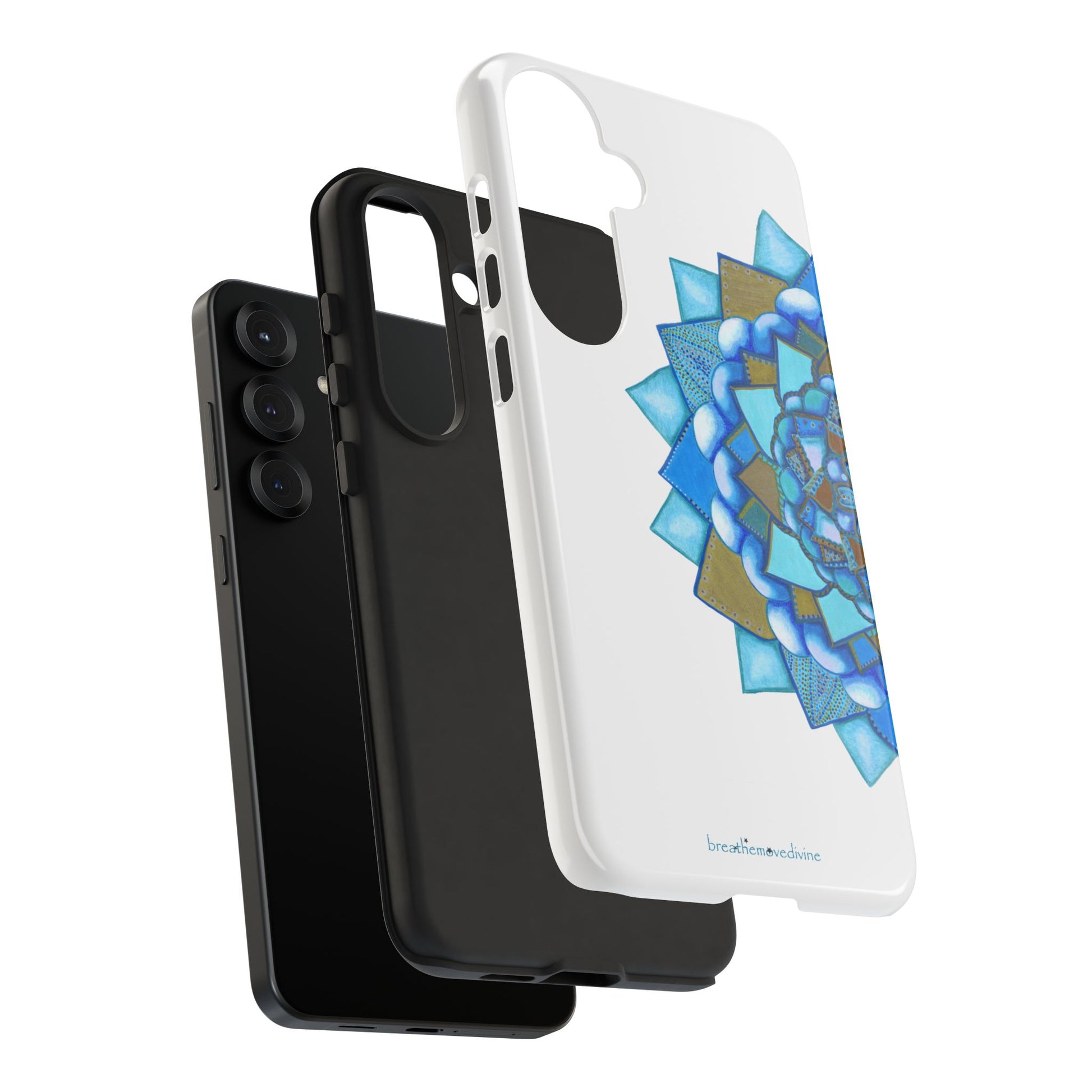 Voice by breathemovedivine Mandala Phone Case for Android - breathemovedivine -  Phone Case layers