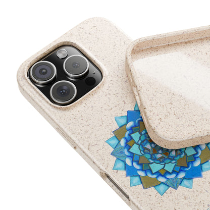 Voice by breathemovedivine Eco-Friendly Case for iPhone with Mandala Design -  21.87 front and inside