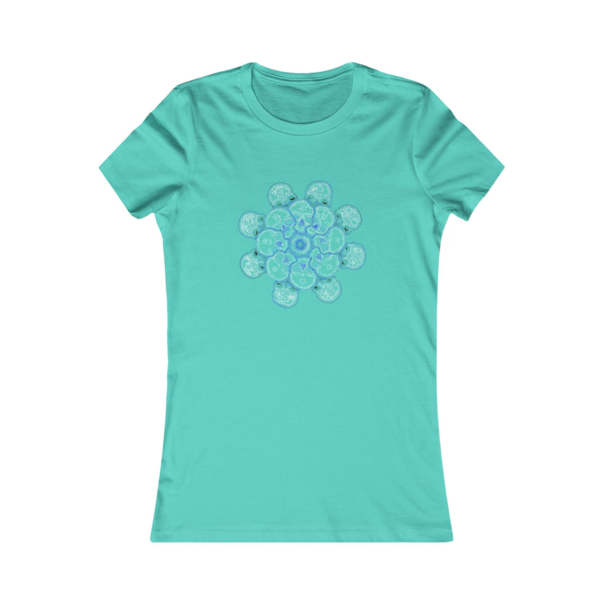 Flowers for Me by breathemovedivine Bohemian Mandala Women's Tee